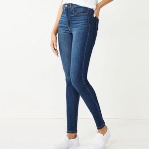 D. Jeans High Rise Skinny Ankle Jeans 12P
